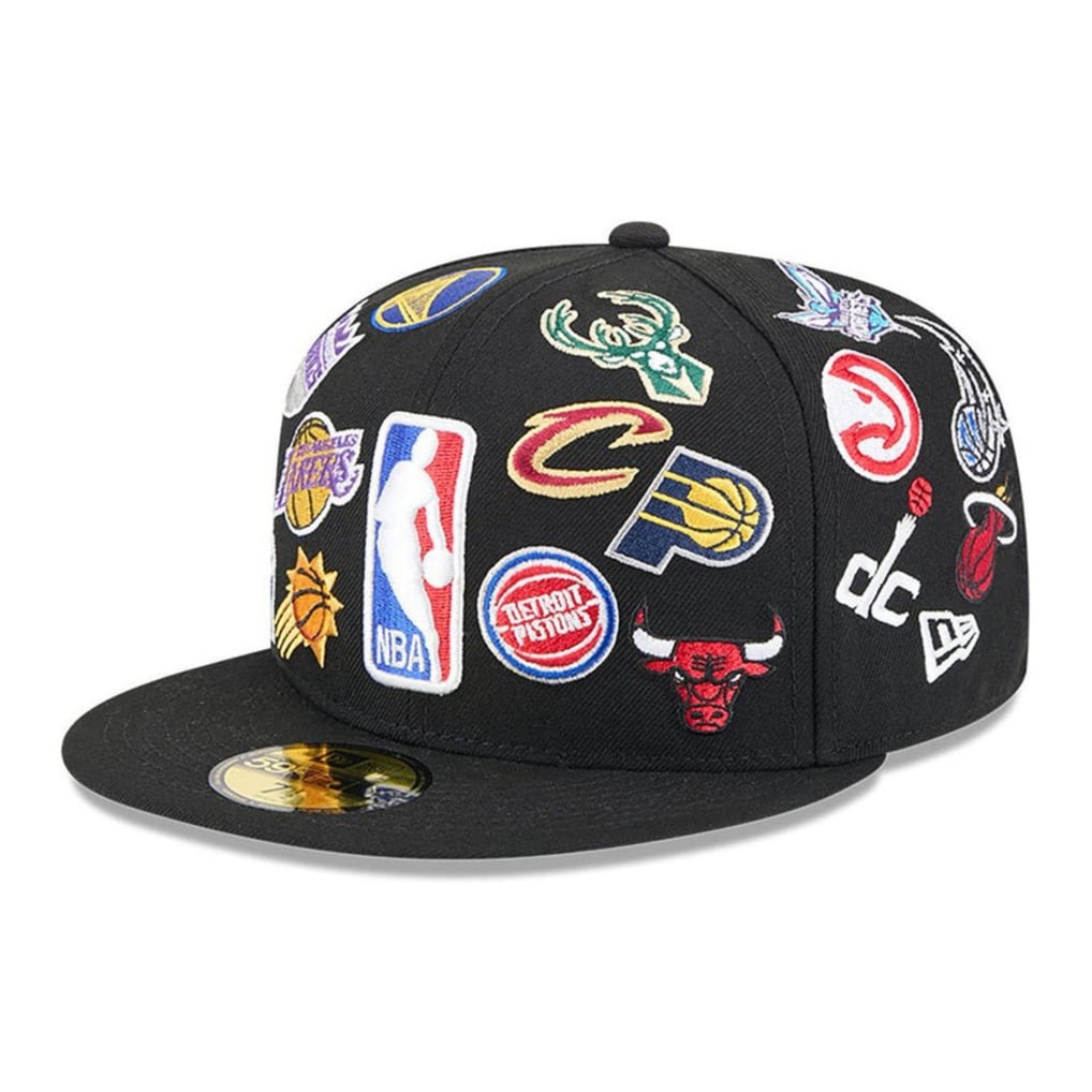 New Era 2025年 NBAオールスターゲームオールオーバー ブラック 