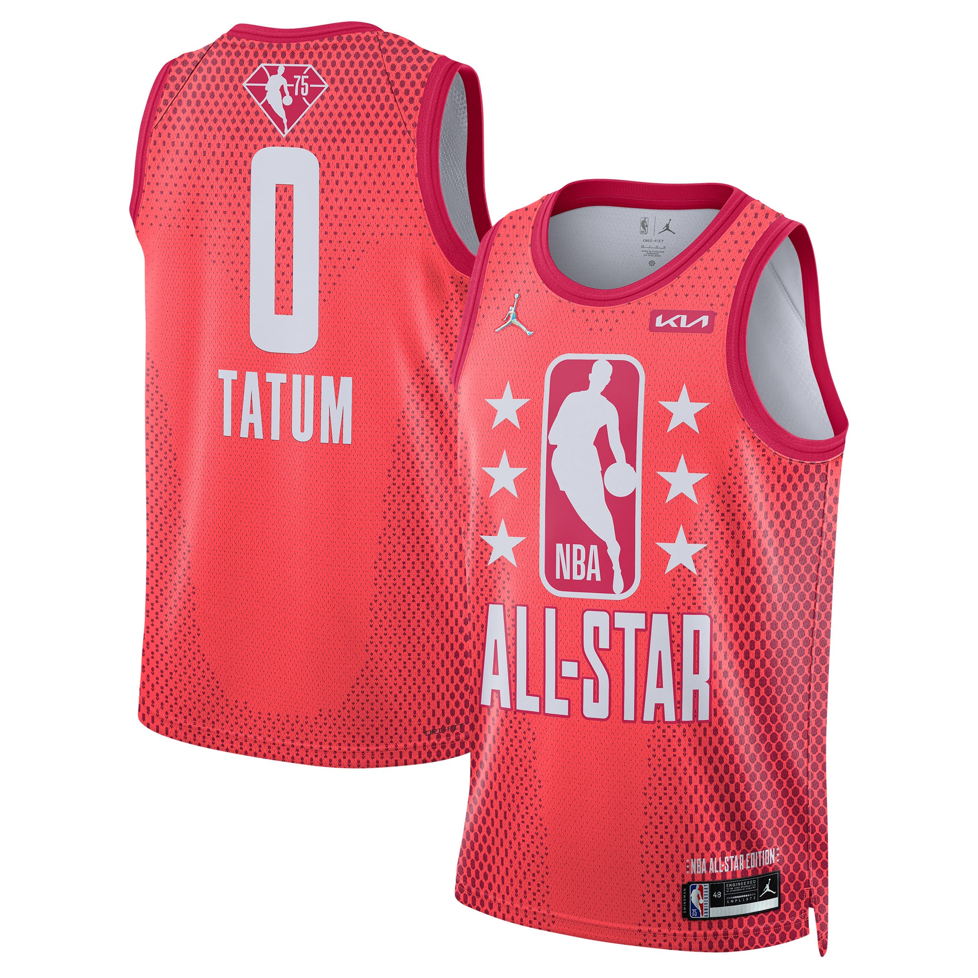 Men's Jordan Brand Jayson Tatum Maroon 2022 NBA All-Star Game