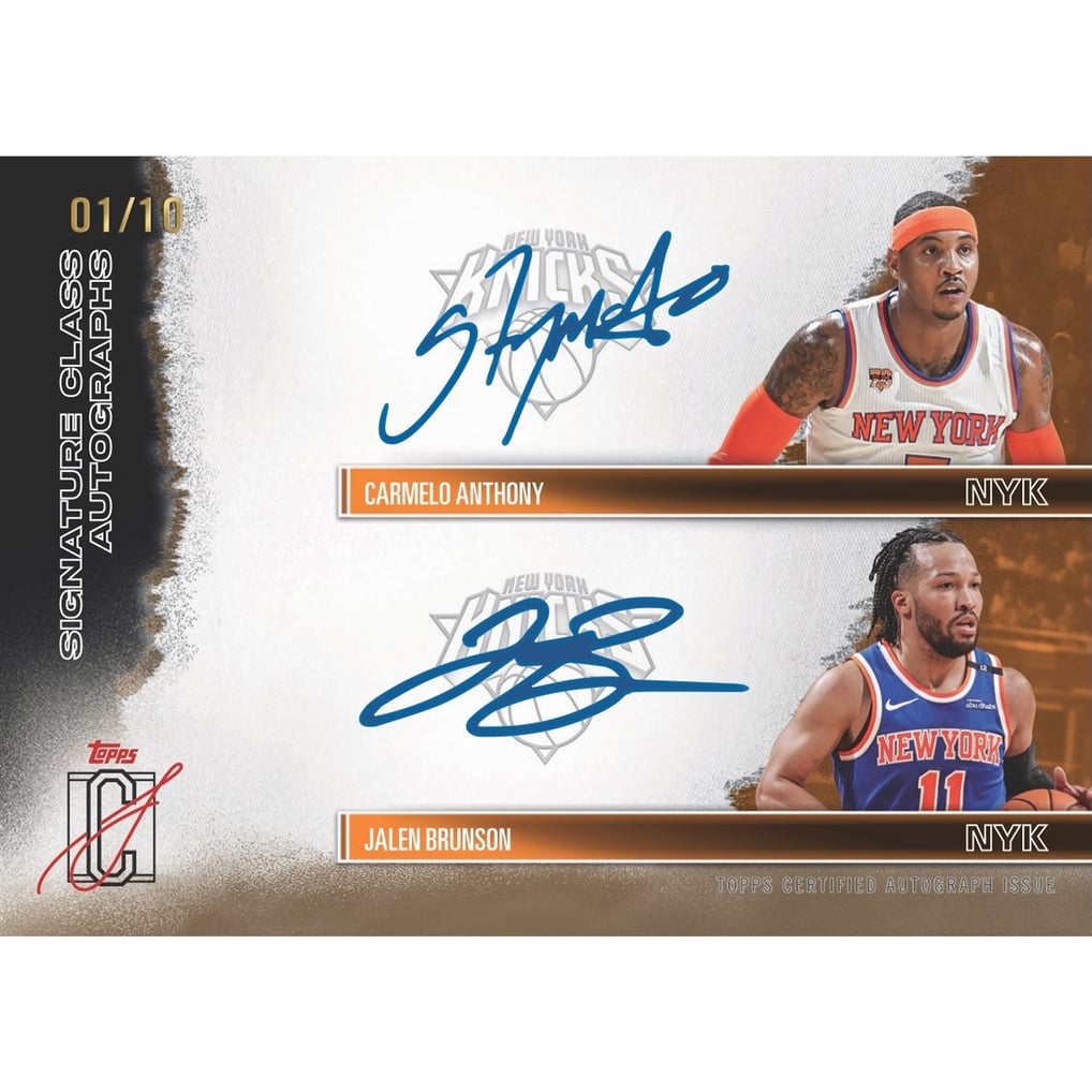 NBA Topps 25/26 シグネチャークラス - バリューボックス