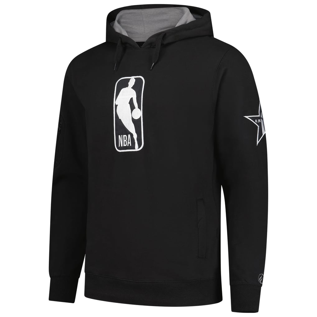NBA Events FISLL Unisex Logoman Shadow Collection Pullover Hoodie - Black