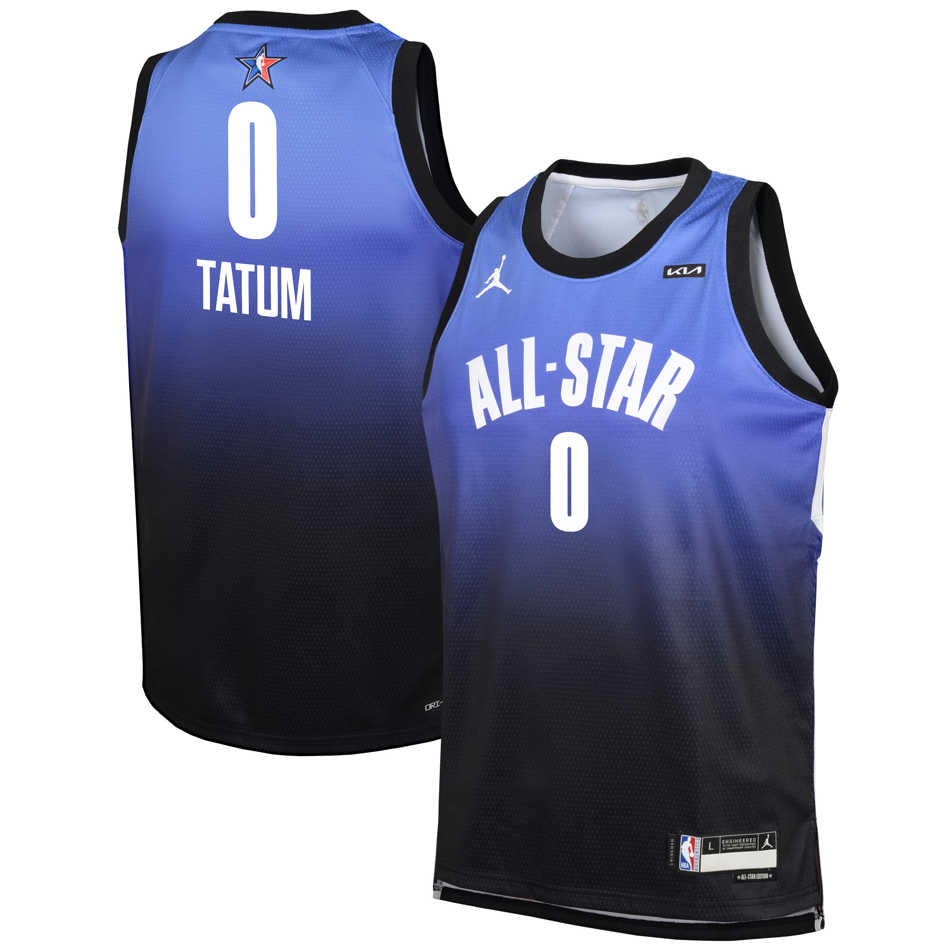 Youth Jordan Brand Jayson Tatum Blue 2023 NBA All-Star Game