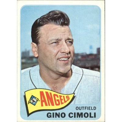 1965 Topps #569 Gino Cimoli SP