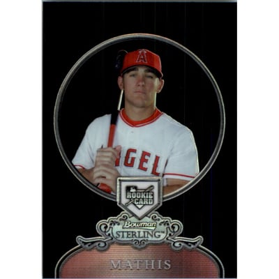 2006 Bowman Sterling Black Refractors #JM Jeff Mathis
