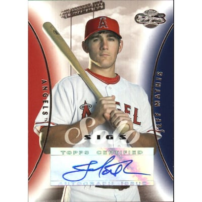 2006 Topps Co-Signers Solo Sigs #JM Jeff Mathis K