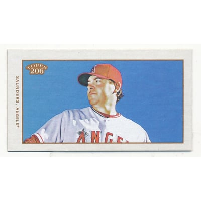 2009 Topps 206 Mini Cycle #283 Joe Saunders