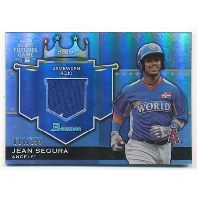 2012 Bowman Draft Future's Game Relics #JSE Jean Segura