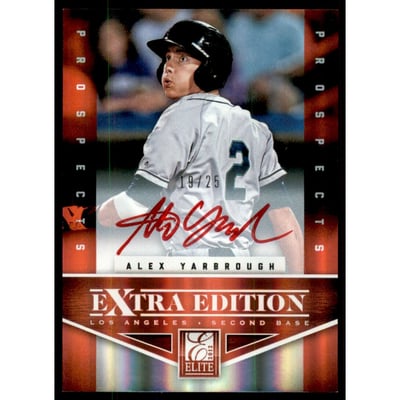 2012 Elite Extra Edition Signature Red Ink #133 Alex Yarbrough