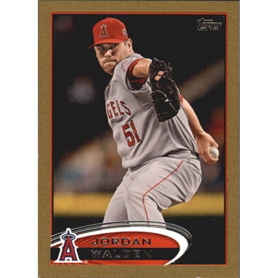 2012 Topps Mini Gold #653 Jordan Walden