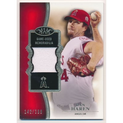 2012 Topps Tier One Relics #DH Dan Haren/399