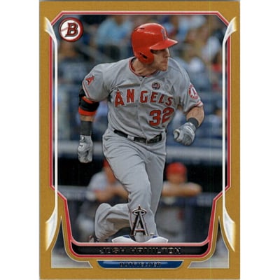 2014 Bowman Gold #123 Josh Hamilton