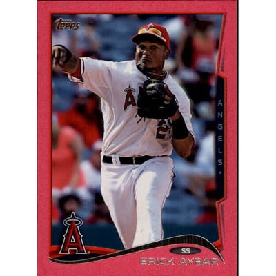 2014 Topps Mini Pink #369 Erick Aybar