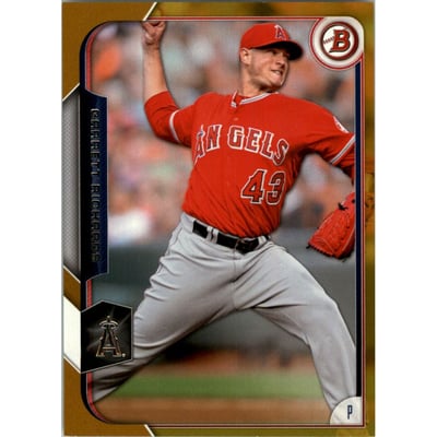 2015 Bowman Gold #21 Garrett Richards