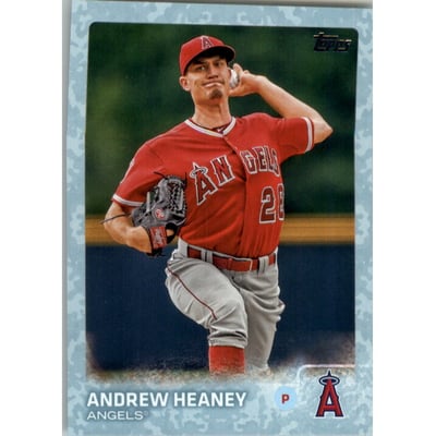2015 Topps Update Snow Camo #US163 Andrew Heaney