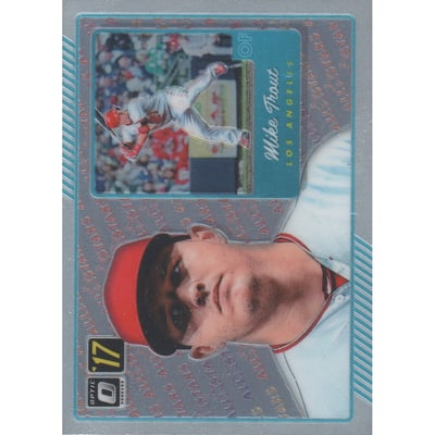 2017 Donruss Optic All Stars #AS10 Mike Trout