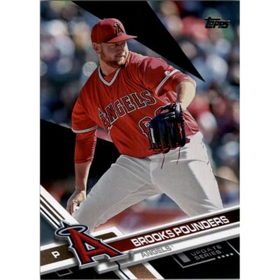 2017 Topps Update Black #US129 Brooks Pounders
