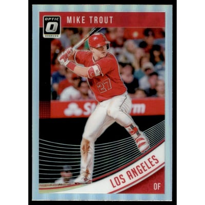 2018 Donruss Optic Holo #121 Mike Trout
