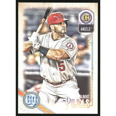 2018 Topps Gypsy Queen Bazooka Back #223 Albert Pujols