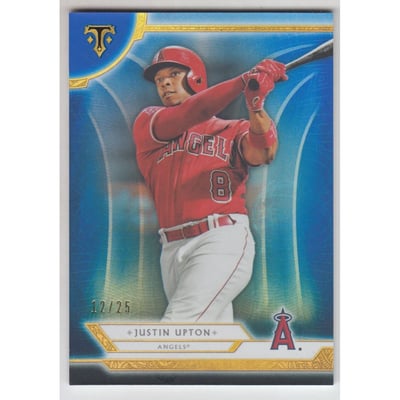 2018 Topps Triple Threads Sapphire #42 Justin Upton