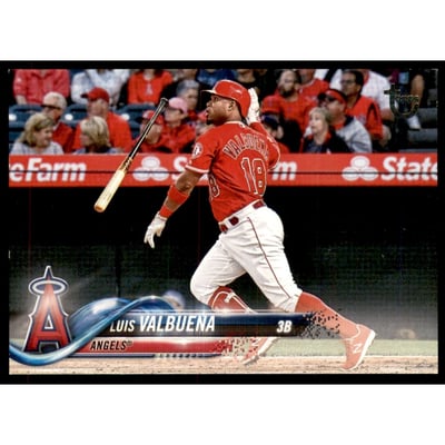 2018 Topps Update Vintage Stock #US297 Luis Valbuena