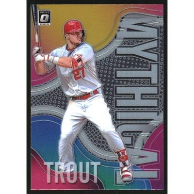2019 Donruss Optic Mythical Holo #1 Mike Trout