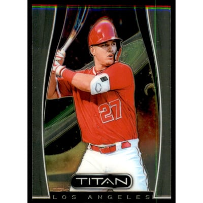 2019 Panini Titan #8 Mike Trout