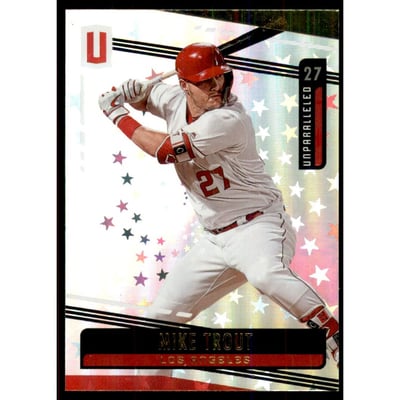 2019 Panini Unparalleled Astral #24 Mike Trout