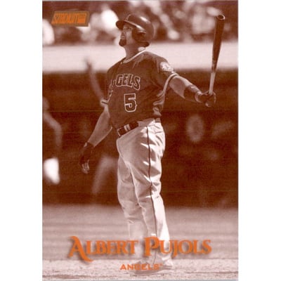 2019 Stadium Club Sepia #45 Albert Pujols