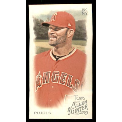 2019 Topps Allen and Ginter Rip Cards Mini #353 Albert Pujols