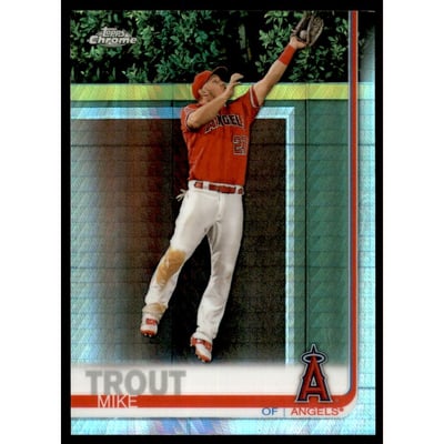2019 Topps Chrome Prism Refractors #200 Mike Trout