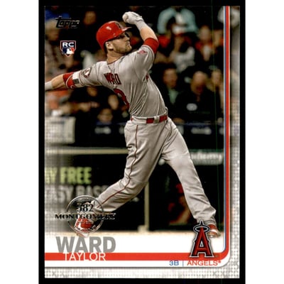 2019 Topps Factory Set 582 Montgomery #588 Taylor Ward
