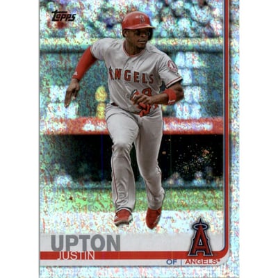 2019 Topps Factory Set Sparkle Foil #345 Justin Upton