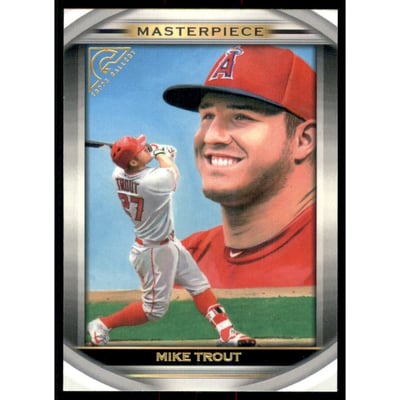 2019 Topps Gallery Masterpiece #MP1 Mike Trout