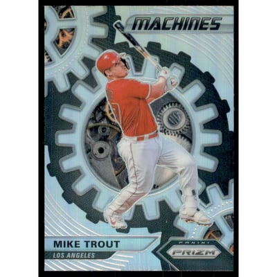 2020 Panini Prizm Machines Prizms Silver #4 Mike Trout