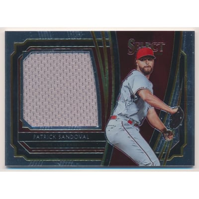 2020 Select Rookie Jumbo Swatch #9 Patrick Sandoval