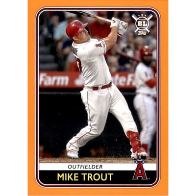 2020 Topps Big League Orange #68 Mike Trout