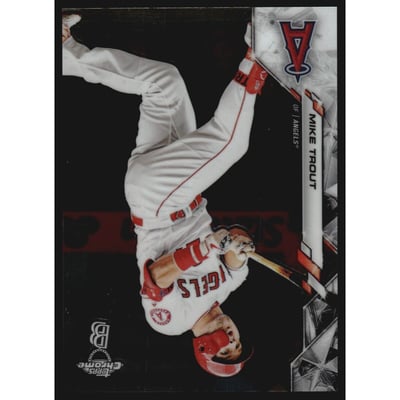 2020 Topps Chrome Ben Baller #1 Mike Trout