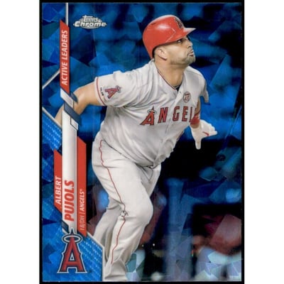 2020 Topps Chrome Update Sapphire #U259 Albert Pujols
