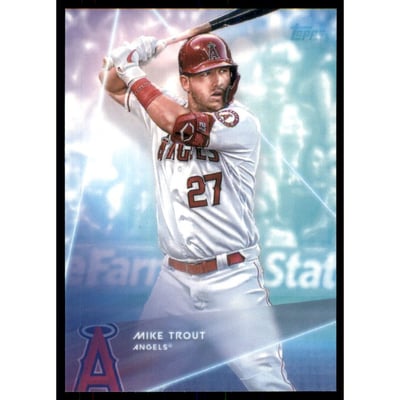 2020 Topps X Steve Aoki #1 Mike Trout/15566*