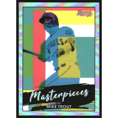 2021 Bowman's Best Bowman Masterpieces #BM2 Mike Trout