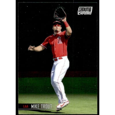 2021 Stadium Club Chrome #200 Mike Trout