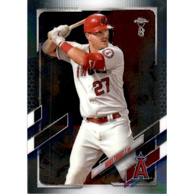 2021 Topps Chrome Ben Baller #27 Mike Trout