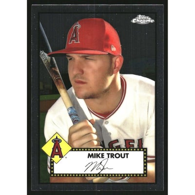 2021 Topps Chrome Platinum Anniversary #156 Mike Trout