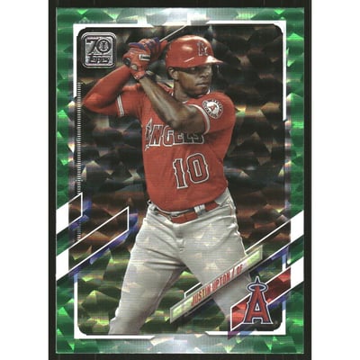2021 Topps Green Foil #527 Justin Upton