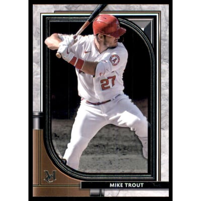 2021 Topps Museum Collection #65 Mike Trout