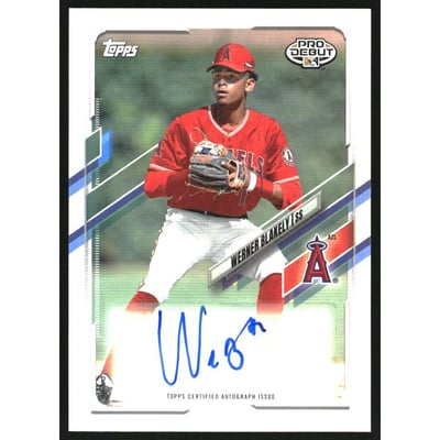 2021 Topps Pro Debut Autographs #PD138 Werner Blakely