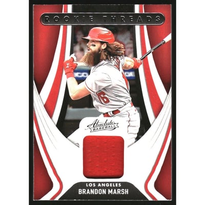 2022 Absolute Rookie Threads Retail #23 Brandon Marsh