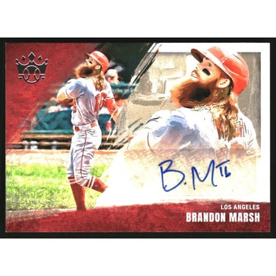 2022 Diamond Kings DK Signatures #19 Brandon Marsh