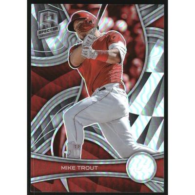 2022 Panini Chronicles Spectra Holo #98 Mike Trout