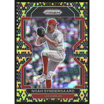 2022 Panini Prizm Prizms Snake Skin #216 Noah Syndergaard T2