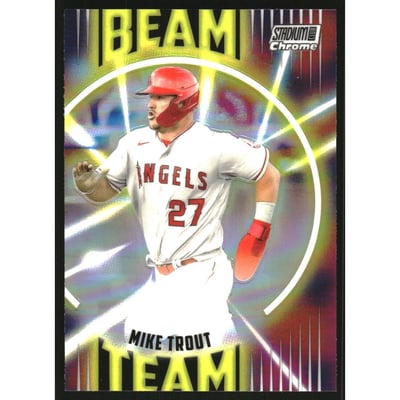 2022 Stadium Club Chrome Beam Team #BT6 Mike Trout